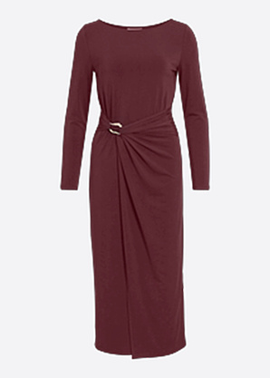 Vila kleita Justine Boatneck Midi