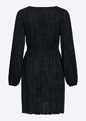 Vila svētku kleita Pareda O-Neck