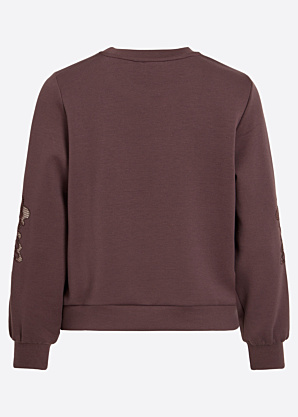 Vila džemperis Siffa Lace O-Neck