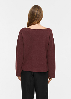 Vila adījums Liga V-Neck Rev Lace