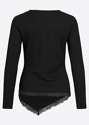 Vila blūze Balboa O-Neck Lace
