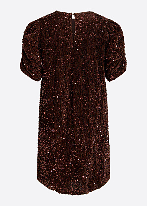 Vila svētku kleita Vibelieve O-Neck Puff Short Dress/Ka