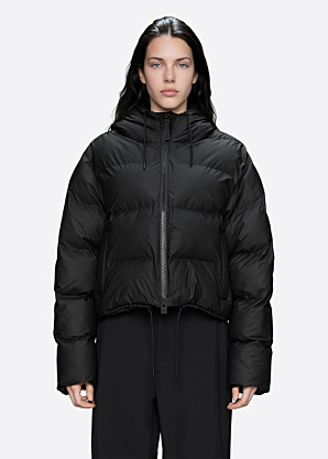 Rains stepeta ziemas jaka Alta A-Line Puffer W3T3