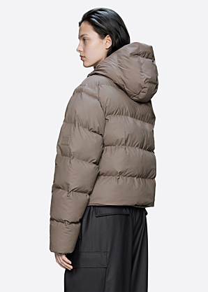 Rains stepeta ziemas jaka Alta A-Line Puffer W3T3