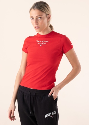 Футболка Essential логотип Tommy Jeans