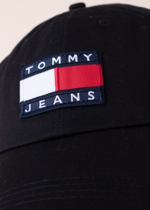 Tommy Jeans cepure ar nagu Heritage