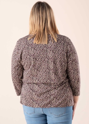 Ciso blūze ar garām piedurknēm