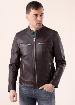 Rockandblue Ādas jaka Harvey