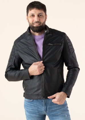 Jack & Jones mākslīgās ādas jaka Rocky