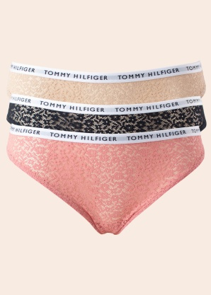Стринги 3 пары Tommy Hilfiger