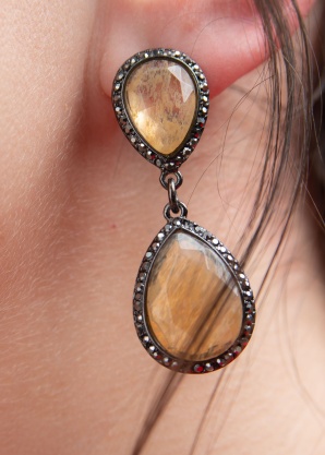 Parfois auskari Sparkling