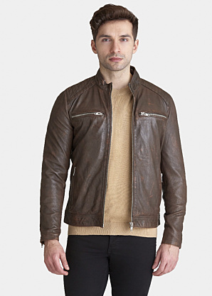 Rockandblue Ādas jaka Harvey