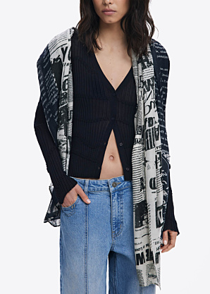 Desigual pavasara-rudens alle Newspaper