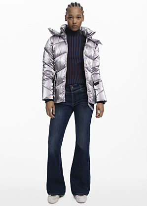 Desigual Ziemas virsjaka Metalic