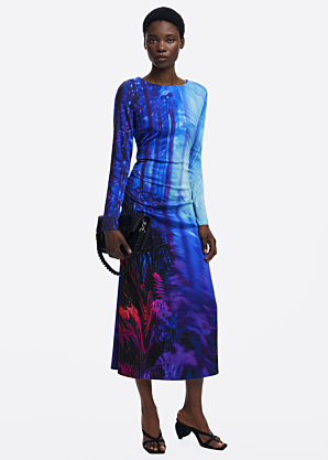 Desigual kleita Paisajerosa