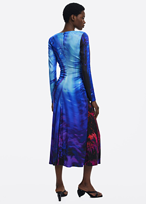 Desigual kleita Paisajerosa