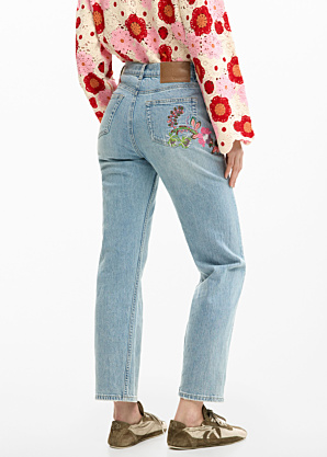 Desigual džinsa bikses Flora