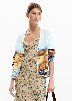 Desigual kardigans Sun