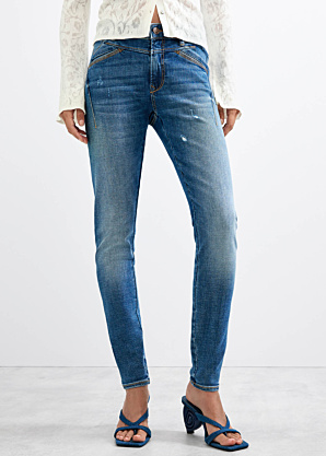 Джинсы Skinny Desigual