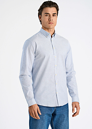 Рубашка Striped Superflex Oxford Lindbergh
