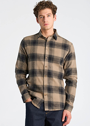 Рубашка Heavy Checked Twill Lindbergh