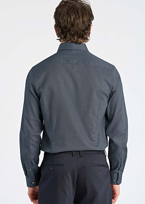 Рубашка Easy Care Dobby Lindbergh Black