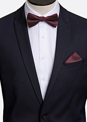 Lindbergh tauriņš un kabatas lakatiņš dāvanu kastītē