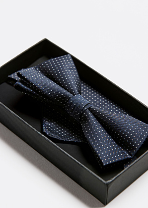 Lindbergh tauriņš un kabatas lakatiņš dāvanu kastītē