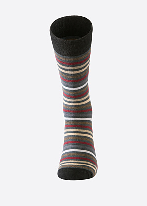 Lindbergh zeķes Striped Bamboo