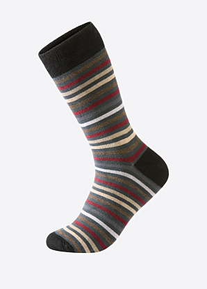Lindbergh zeķes Striped Bamboo