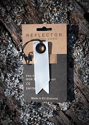 Softreflector atstarotājs Hanger Flapp White