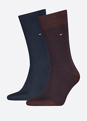Tommy Hilfiger zeķes Birdseye 2 Pack