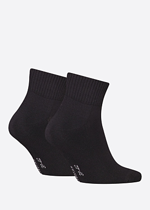 Calvin Klein zeķes Quarter Monogram 2 pāri