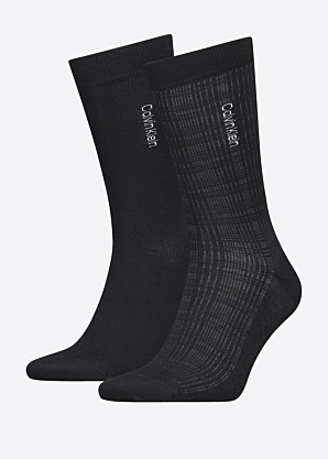 Calvin Klein zeķes Check 2 pāri