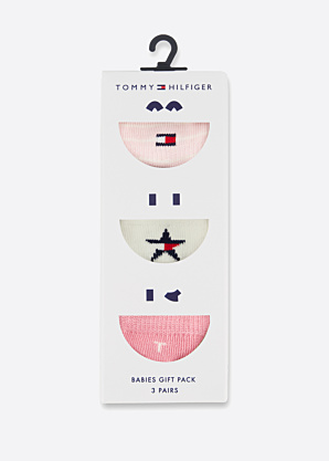 Tommy Hilfiger zeķes Stars & Stripe 3 Pack dāvanu kastītē
