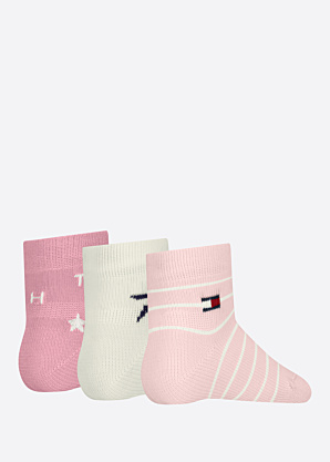 Tommy Hilfiger zeķes Stars & Stripe 3 Pack dāvanu kastītē