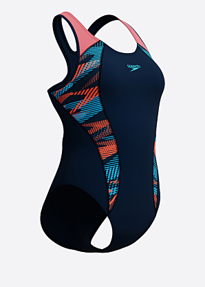 Speedo peldkostīms Placement Laneback