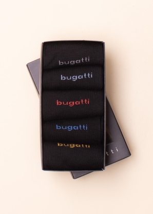 Носки 5 пар в подарочной коробке Bugatti