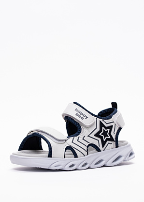 Happy Bee sandales ar gaismiņām