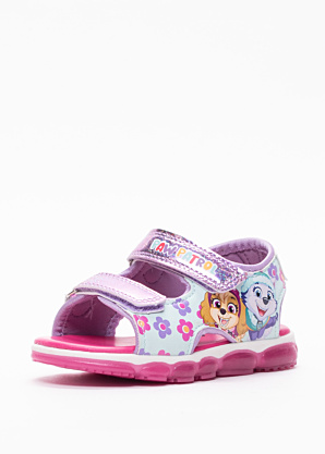 Leomil sandales ar gaismiņām Paw Patrol