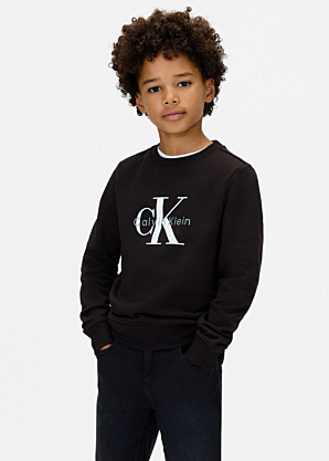 Calvin Klein džemperis Monogram Terry Cn Sweatshirt