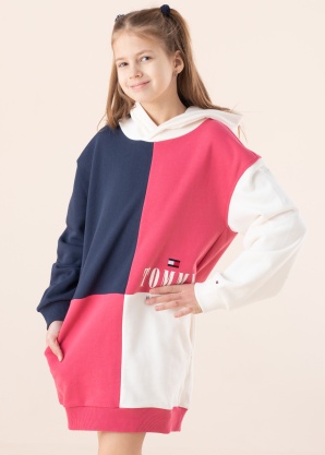 Толстовка-платье Colorblock Tommy Hilfiger