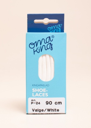 Oma King kurpju auklas baltas 90 CM