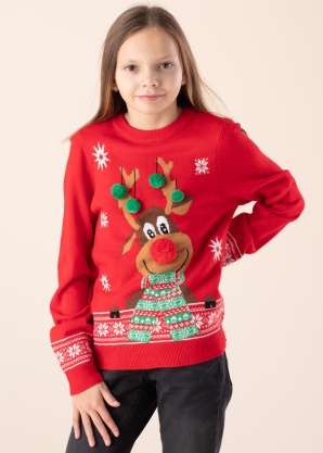 Vero Moda Džemperis Newfrostydeer