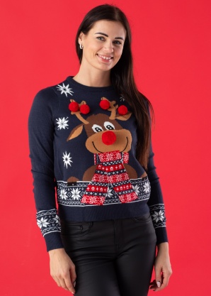 Vero Moda Džemperis Newfrostydeer