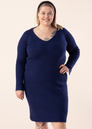 Vero Moda Curve trikotāžas kleita Britany
