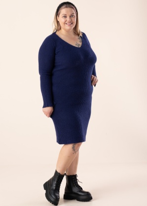 Vero Moda Curve trikotāžas kleita Britany