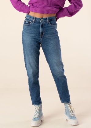 Tommy Jeans džinsa bikses Mom