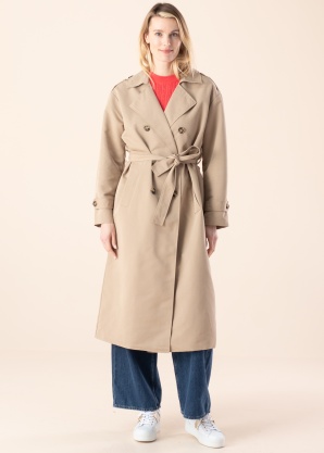 Vero Moda pavasara-rudens mētelis Chloe Long Trenchcoat Ga
