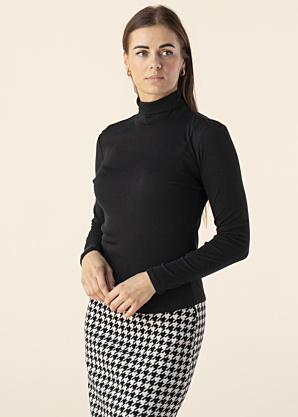 Блуза с высоким воротником Jolini Vila